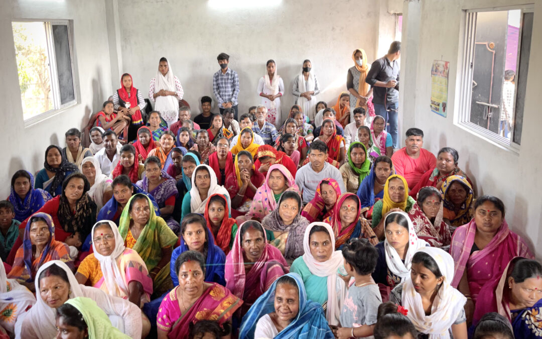 Utexaminering på bibelskolan i Indien