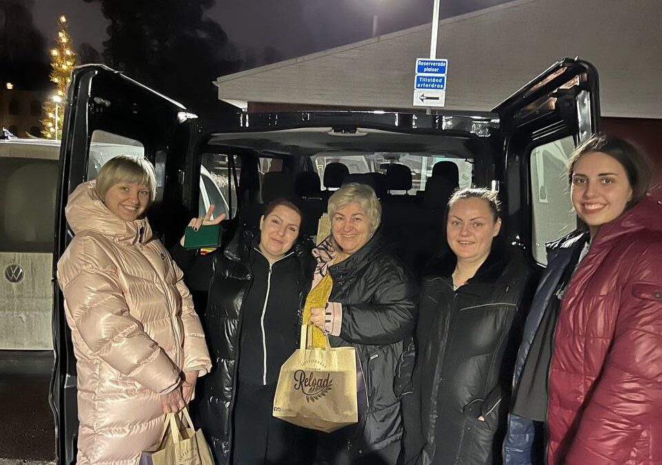 Hjälp till våra ukrainska flyktingar i Uppsala